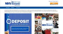 Desktop Screenshot of mhvrewards.com